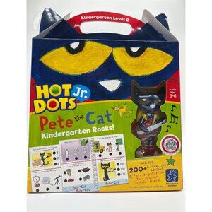 Educational Insights Hot Dots Jr. Pete The Cat - I Love Kindergarten Set with In